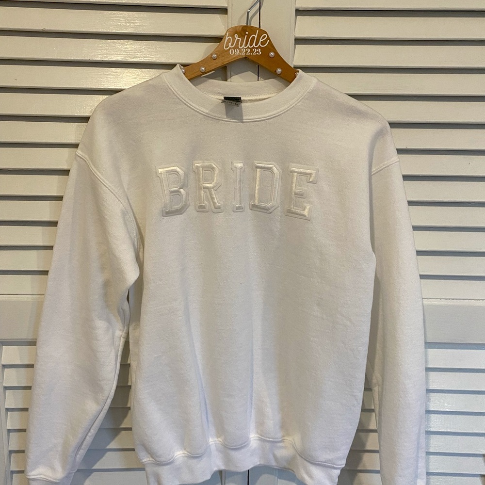 White Bride Sweatshirt